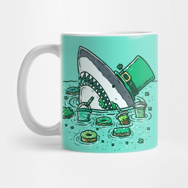 St Patricks Day Sweets Shark by nickv47